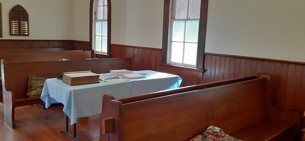 Church near the Baker Cabin