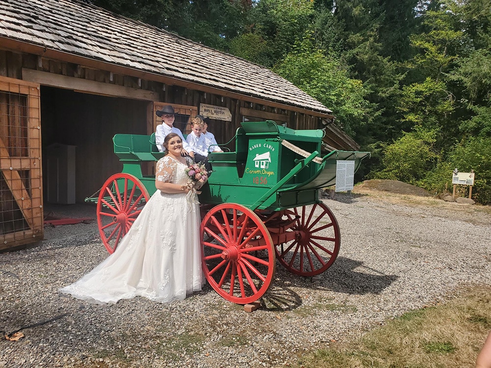 Wedding at The Baker Cabin